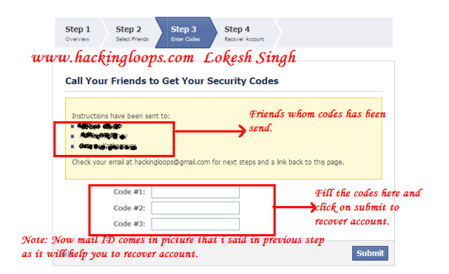 successfully hacked facebook password